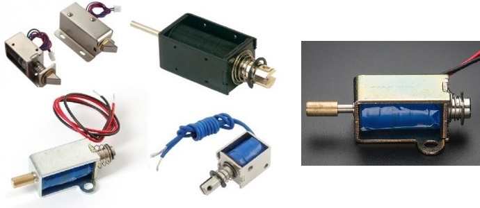 آهنربای برقی کششی و فشاری